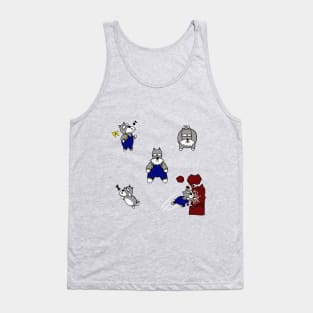 Peril Pup - The Mini Schnauzer Superhero! Tank Top